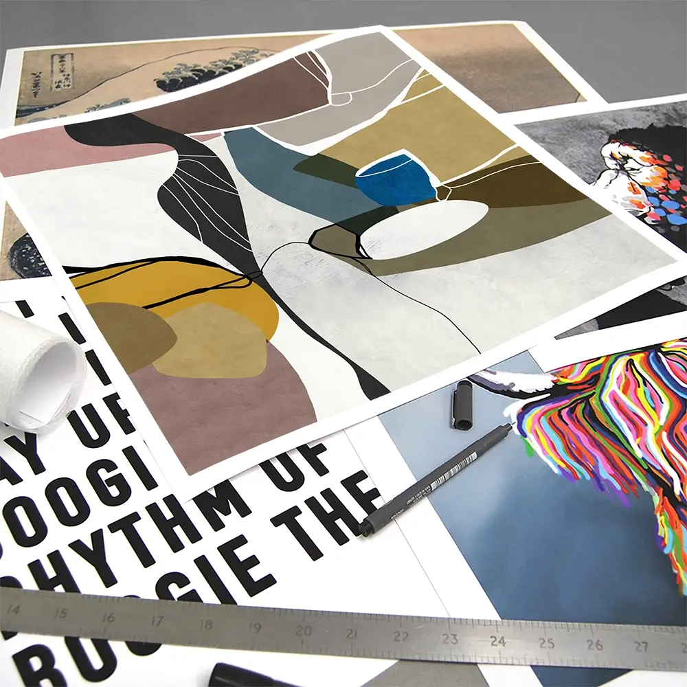 Modernistic Square Art Print Modernistic Square Art Print wall art product Roberto Moro