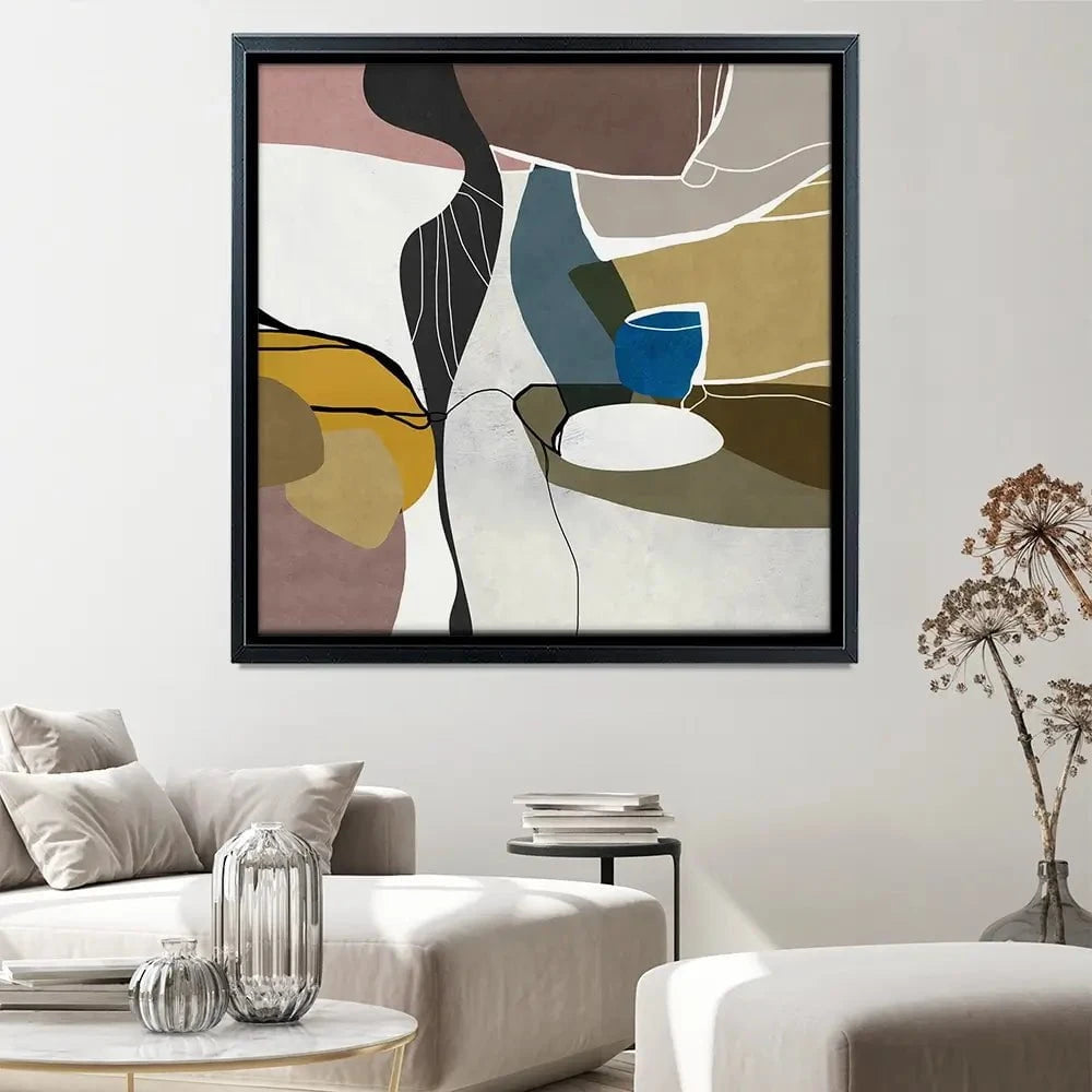 Modernistic Square Canvas Print Modernistic Square Canvas Print wall art product Roberto Moro