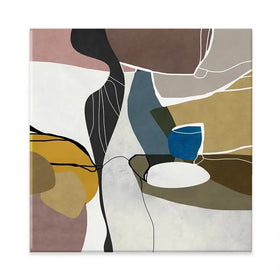 Modernistic Square Canvas Print Modernistic Square Canvas Print wall art product Roberto Moro