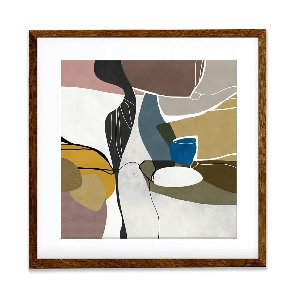 Modernistic Square Framed Art Print Modernistic Square Framed Art Print wall art product Roberto Moro