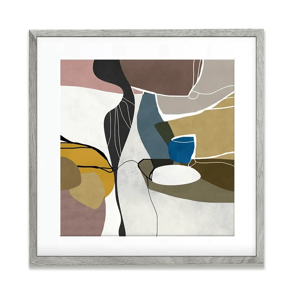 Modernistic Square Framed Art Print Modernistic Square Framed Art Print wall art product Roberto Moro