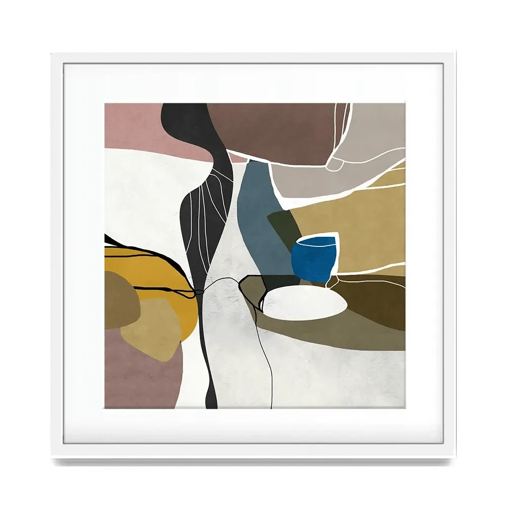 Modernistic Square Framed Art Print Modernistic Square Framed Art Print wall art product Roberto Moro