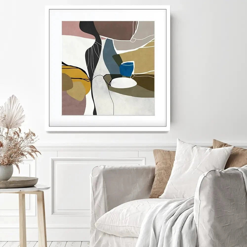 Modernistic Square Framed Art Print Modernistic Square Framed Art Print wall art product Roberto Moro