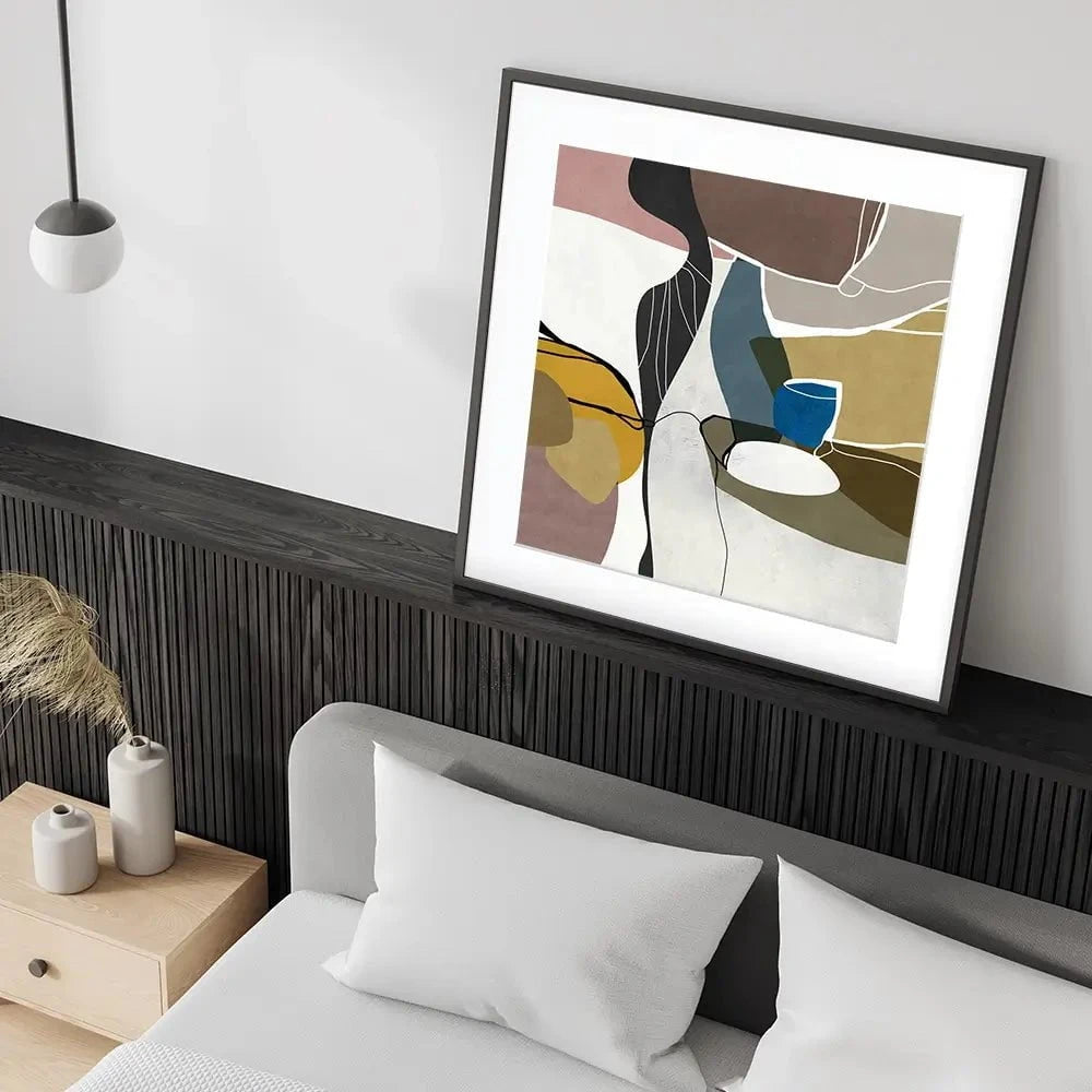 Modernistic Square Framed Art Print Modernistic Square Framed Art Print wall art product Roberto Moro