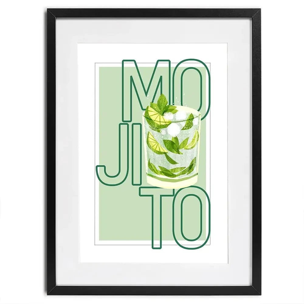Mojito Framed Art Print Mojito Framed Art Print wall art product Art Print Shop