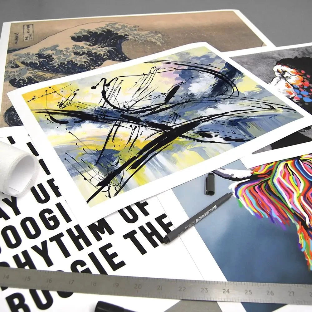 Momentum Unchained Art Print Momentum Unchained Art Print wall art product Leon Devenice