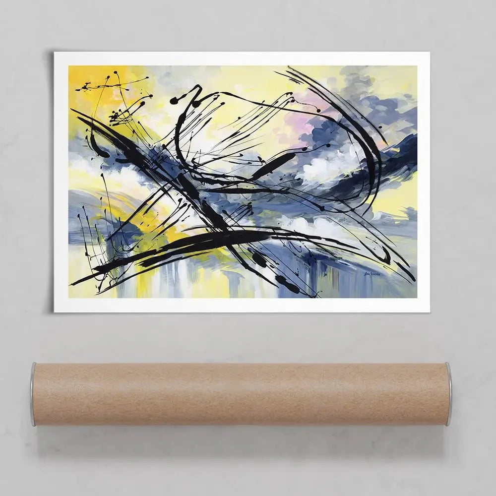 Momentum Unchained Art Print Momentum Unchained Art Print wall art product Leon Devenice