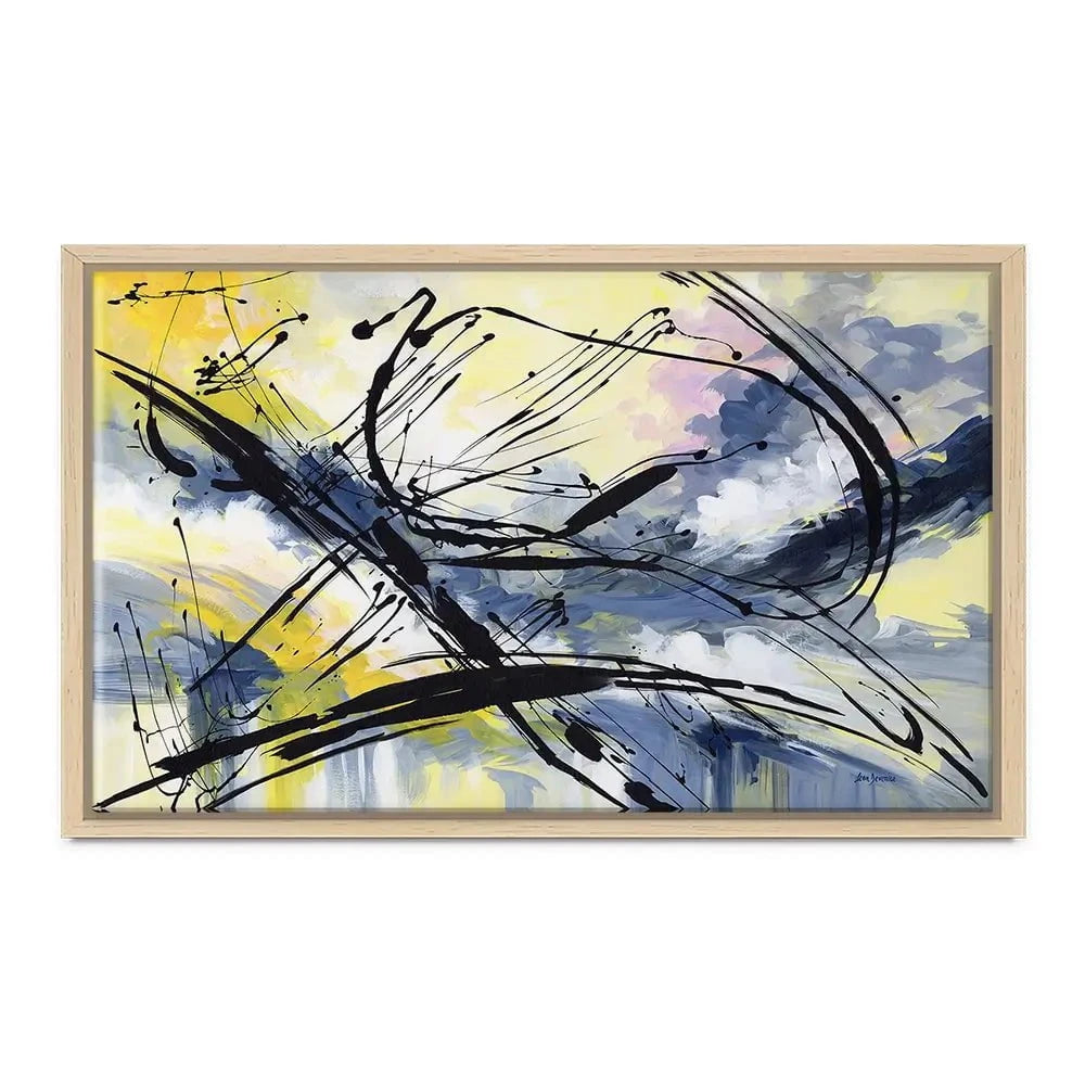 Momentum Unchained Canvas Print Momentum Unchained Canvas Print wall art product Leon Devenice
