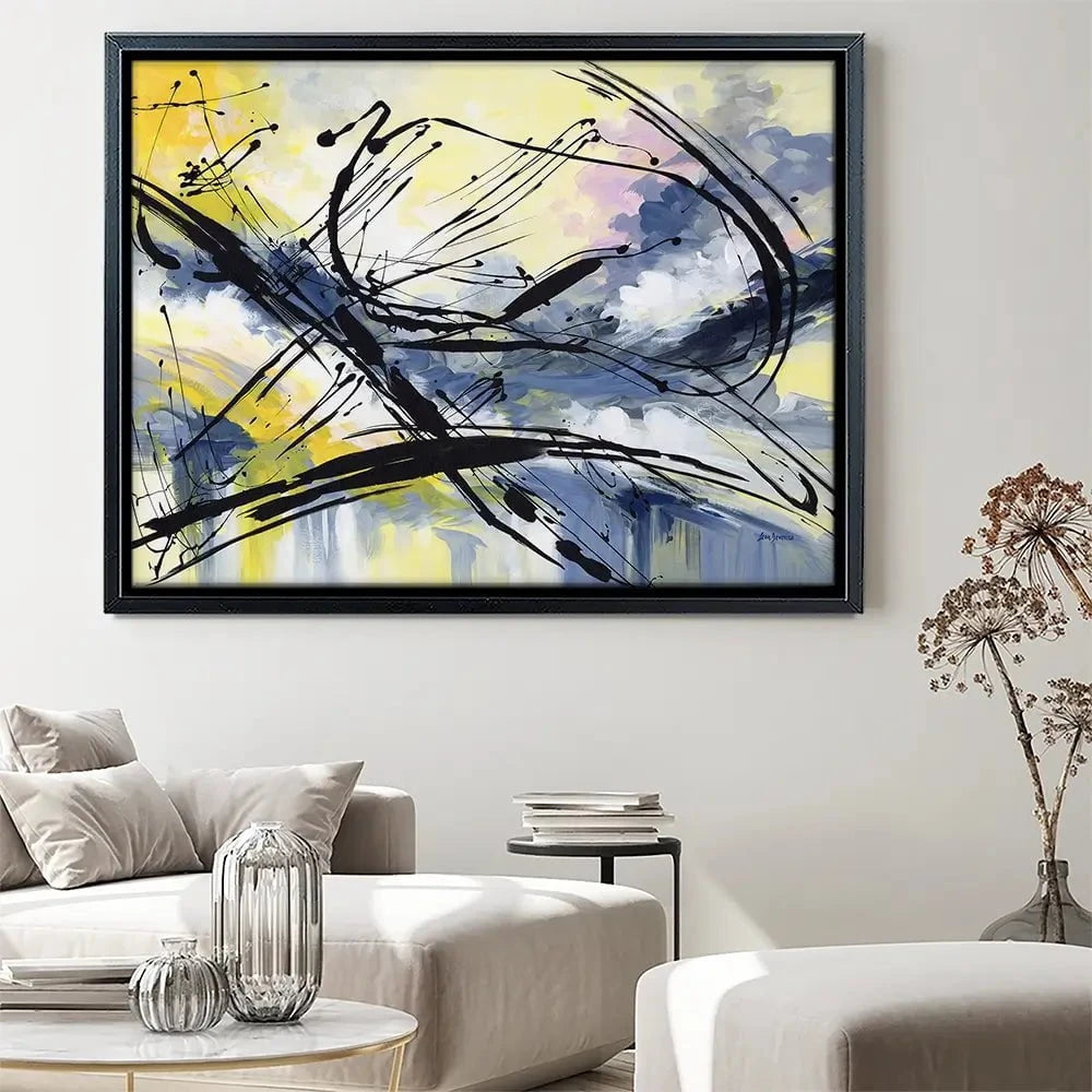 Momentum Unchained Canvas Print Momentum Unchained Canvas Print wall art product Leon Devenice