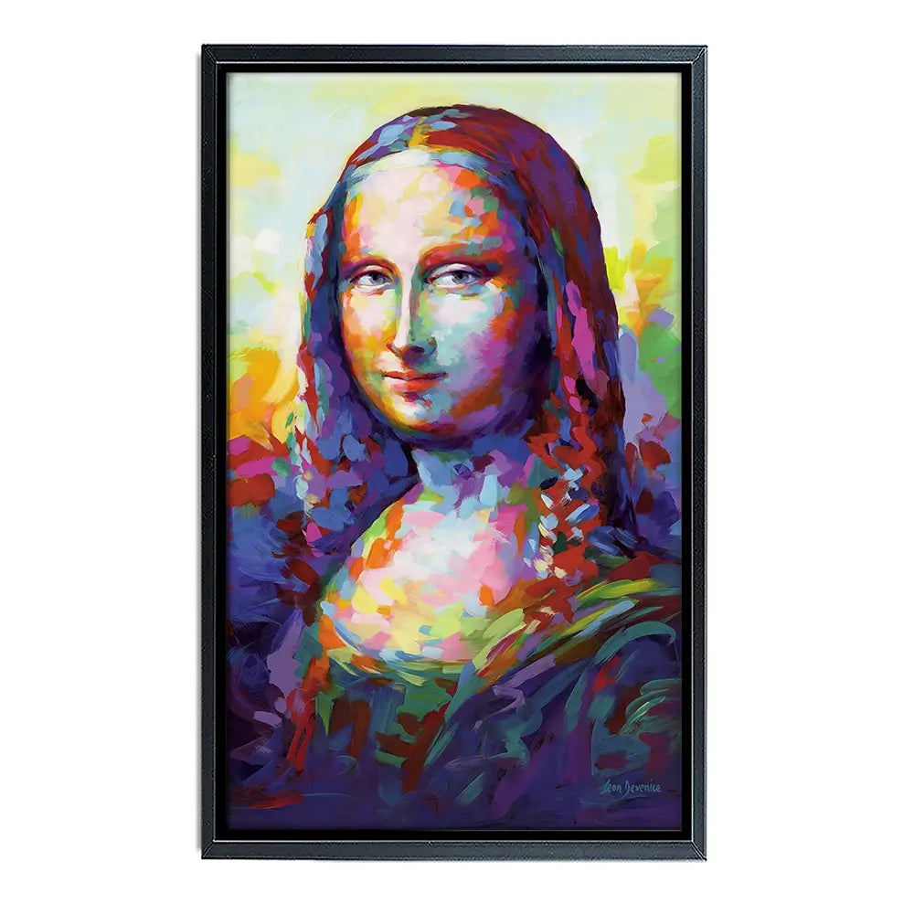 Mona Lisa Canvas Print Mona Lisa Canvas Print wall art product Leon Devenice