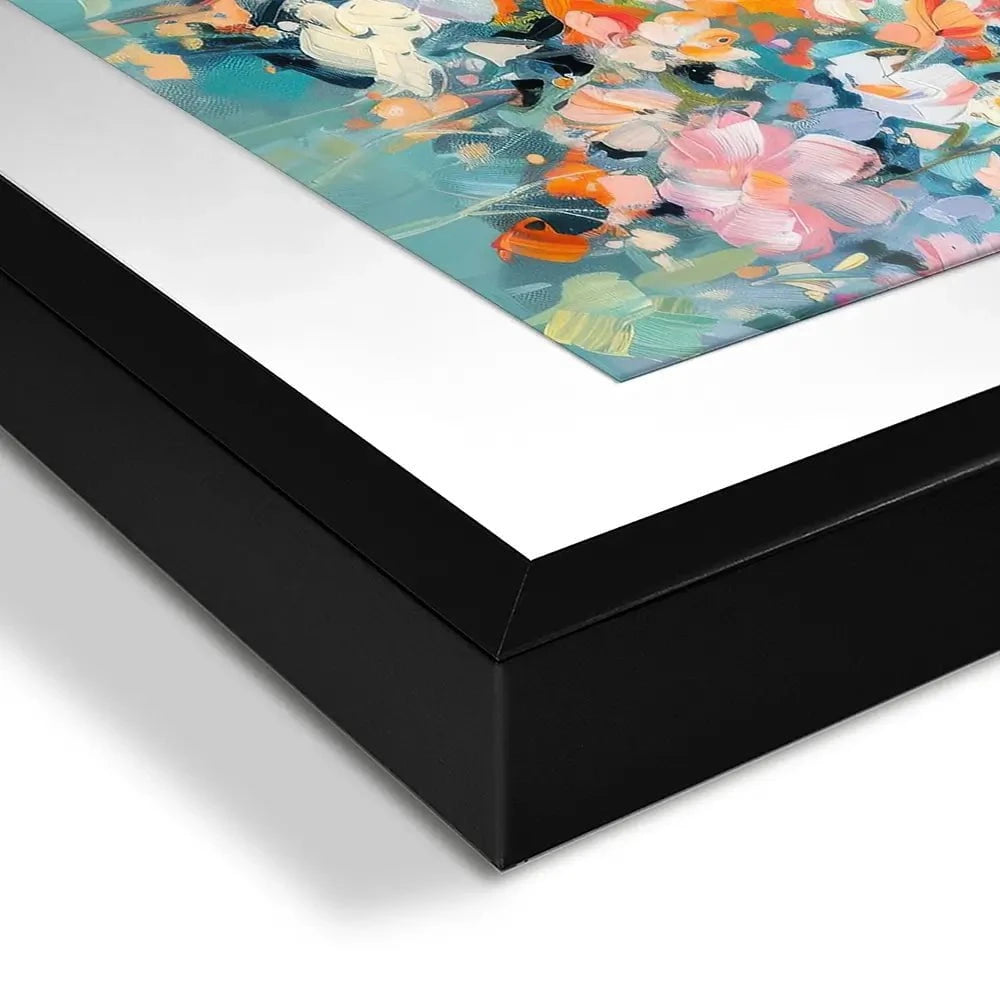 Monet Garden Framed Art Print Monet Garden Framed Art Print wall art product Creative Studio - Independent