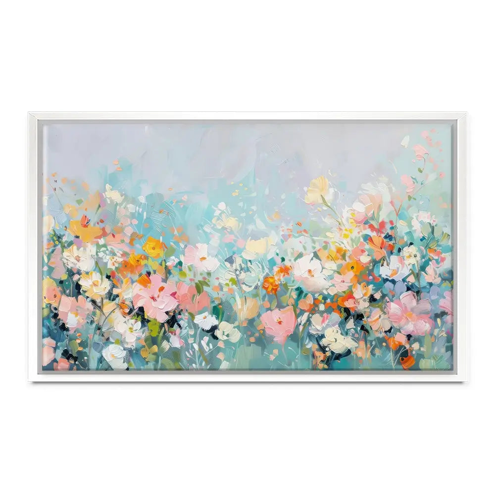 Monet Garden Oversized Canvas Print Monet Garden Oversized Canvas Print wall art product Art Print Shop