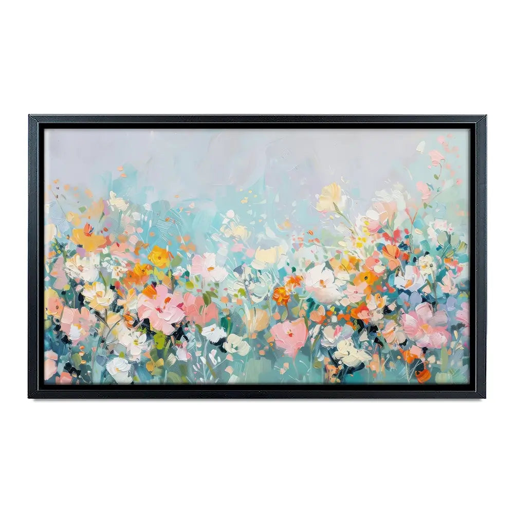 Monet Garden Oversized Canvas Print Monet Garden Oversized Canvas Print wall art product Art Print Shop