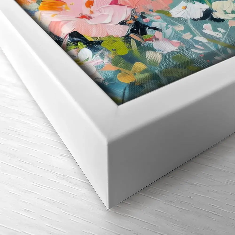 Monet Garden Oversized Canvas Print Monet Garden Oversized Canvas Print wall art product Art Print Shop