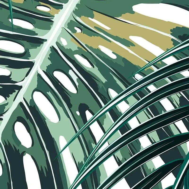 Monstera Leaves 2 Art Print Monstera Leaves 2 Art Print wall art product NataliaKo / Shutterstock