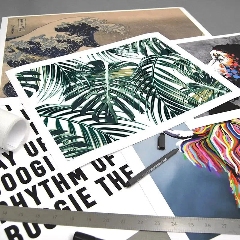 Monstera Leaves 2 Art Print Monstera Leaves 2 Art Print wall art product NataliaKo / Shutterstock