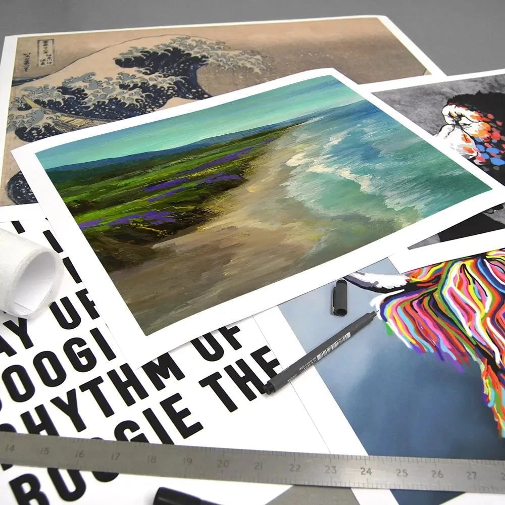 Montara Beach Art Print Montara Beach Art Print wall art product Sheila Finch