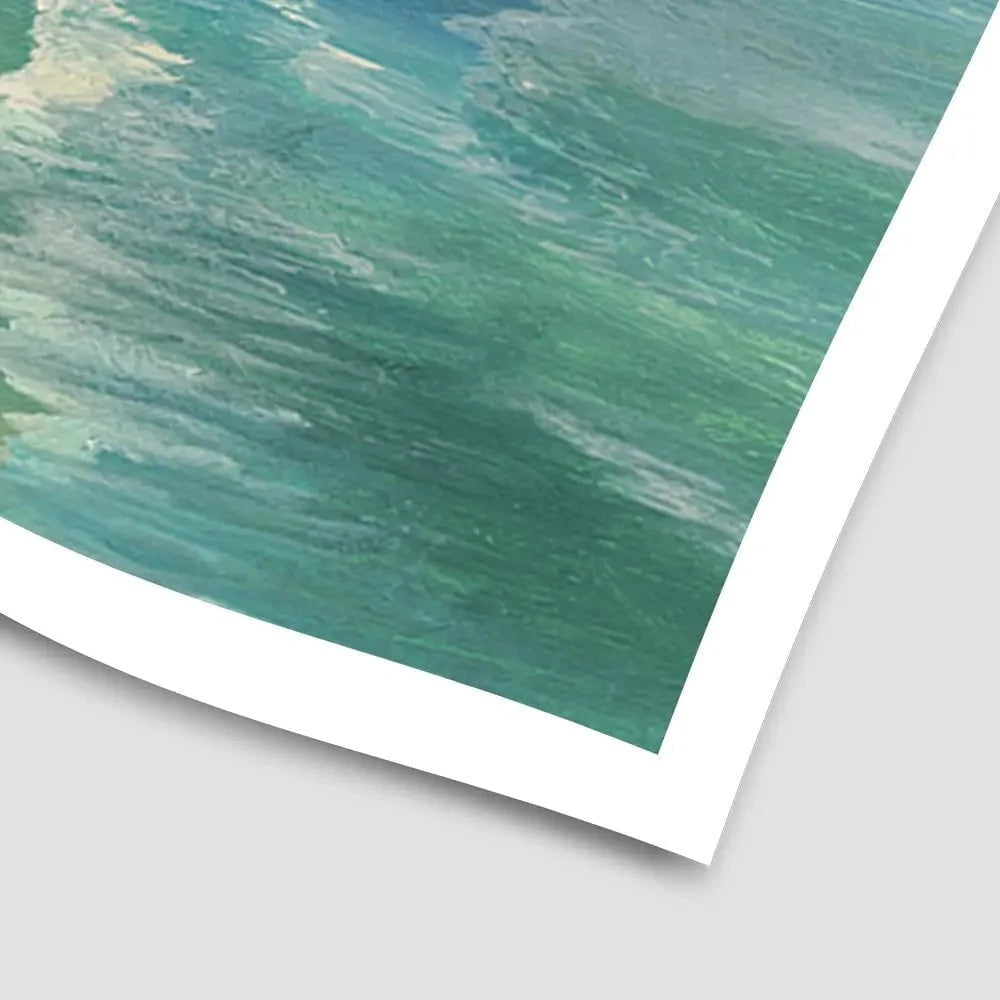 Montara Beach Art Print Montara Beach Art Print wall art product Sheila Finch