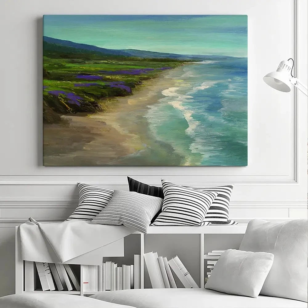 Montara Beach Canvas Print Montara Beach Canvas Print wall art product Sheila Finch