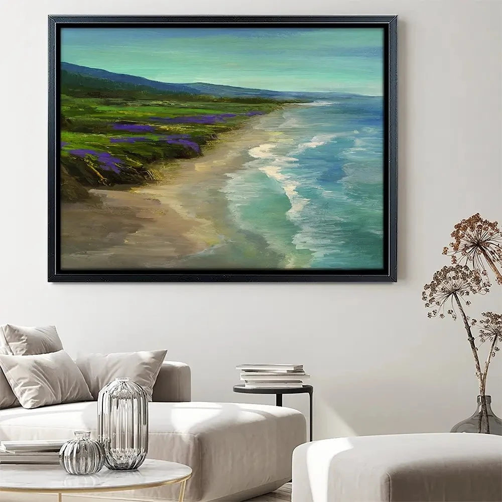 Montara Beach Canvas Print Montara Beach Canvas Print wall art product Sheila Finch