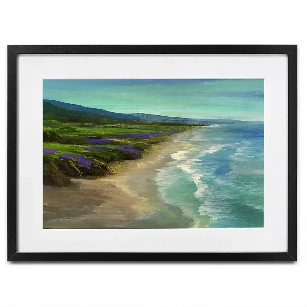 Montara Beach Framed Art Print Montara Beach Framed Art Print wall art product Sheila Finch