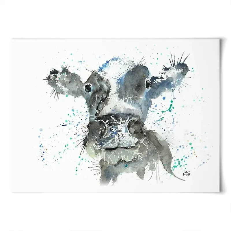 Moo Art Print Moo Art Print wall art product Jamie Taylor