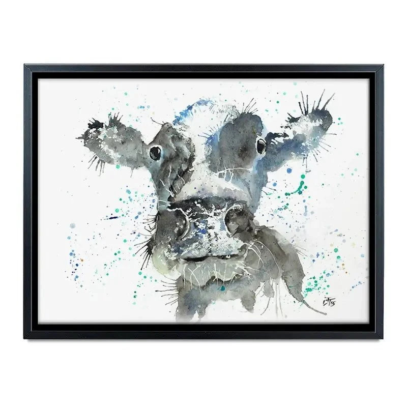 Moo Canvas Print Moo Canvas Print wall art product Jamie Taylor