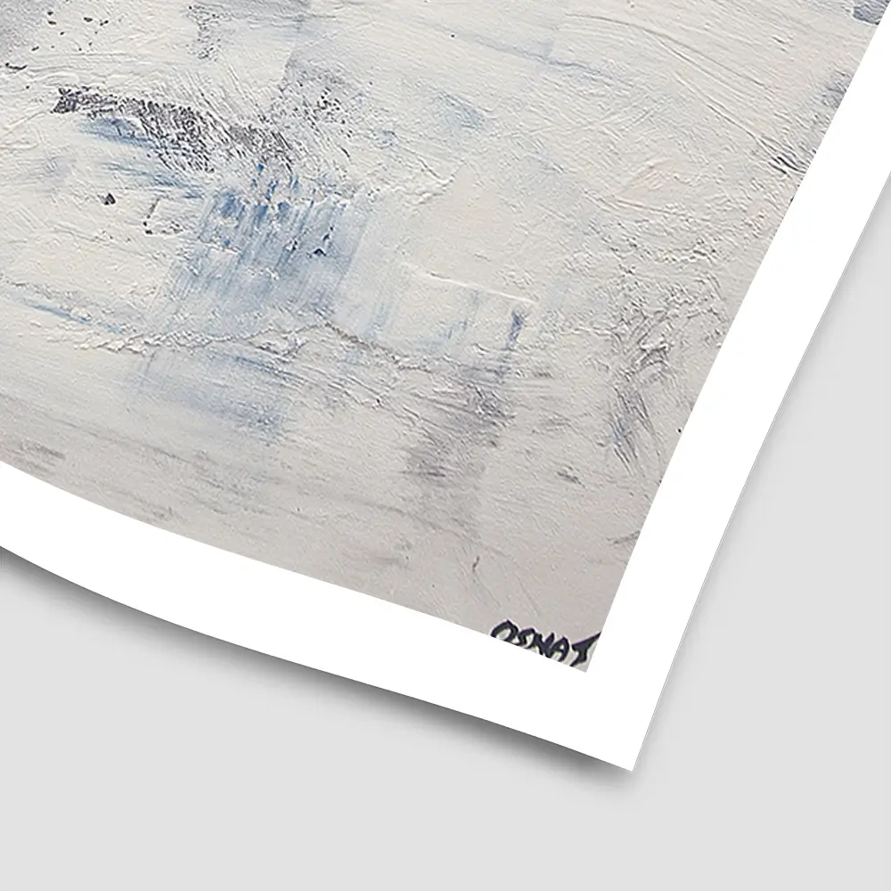Moon Ocean Square Art Print Moon Ocean Square Art Print wall art product Osnat Tzadok