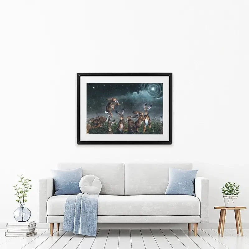 Moondance Framed Art Print Moondance Framed Art Print wall art product Maggie Vandewalle - Independent