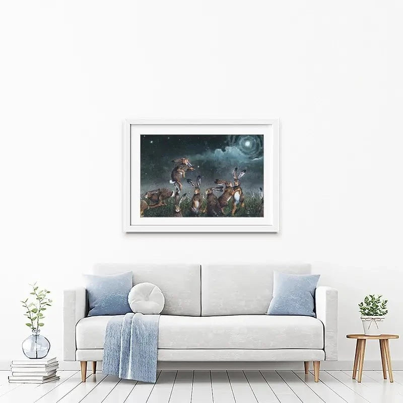 Moondance Framed Art Print Moondance Framed Art Print wall art product Maggie Vandewalle - Independent
