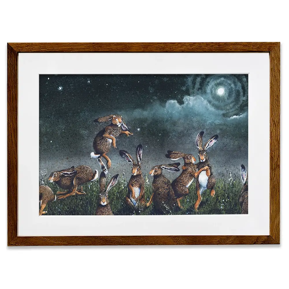 Moondance Framed Art Print Moondance Framed Art Print wall art product Maggie Vandewalle - Independent