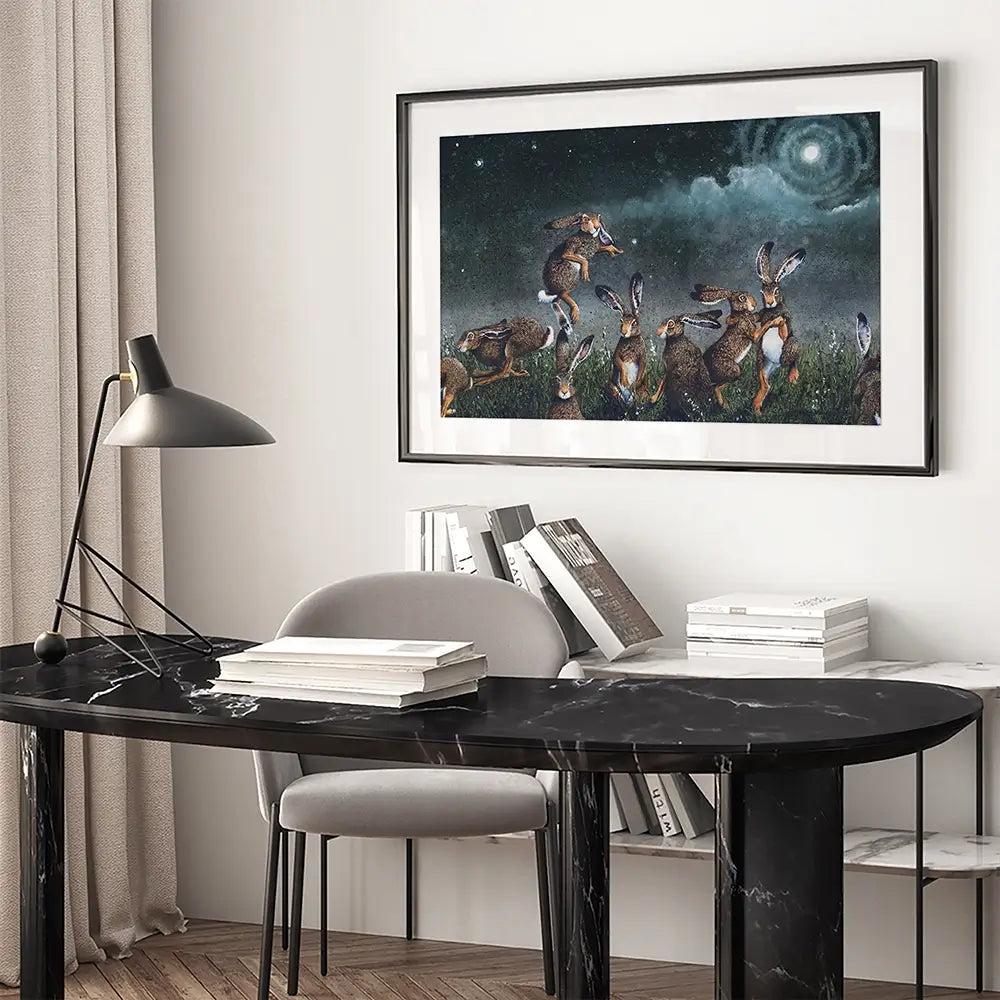 Moondance Framed Art Print Moondance Framed Art Print wall art product Maggie Vandewalle - Independent