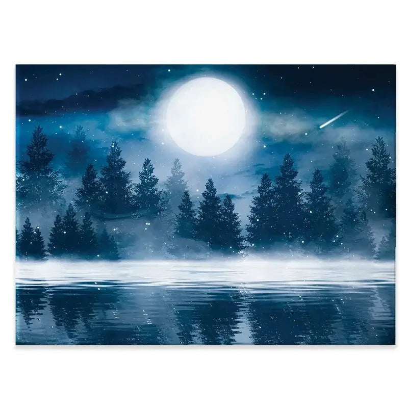 Moonlight Canvas Print Moonlight Canvas Print wall art product Mia Stendal / Shutterstock