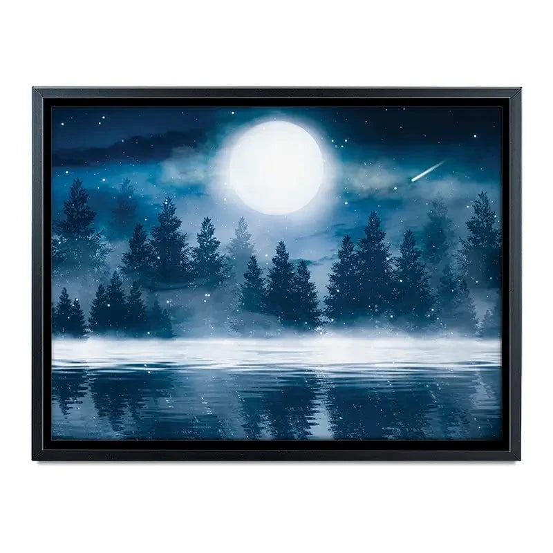 Moonlight Canvas Print Moonlight Canvas Print wall art product Mia Stendal / Shutterstock