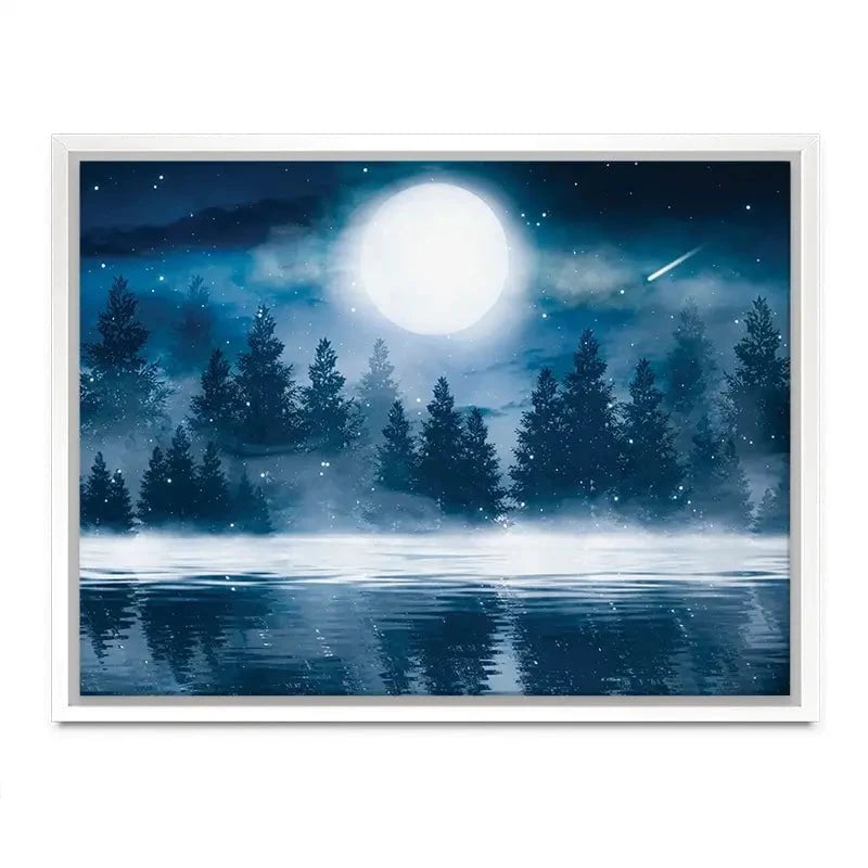 Moonlight Canvas Print Moonlight Canvas Print wall art product Mia Stendal / Shutterstock