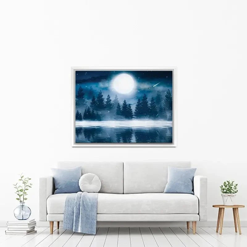 Moonlight Canvas Print Moonlight Canvas Print wall art product Mia Stendal / Shutterstock