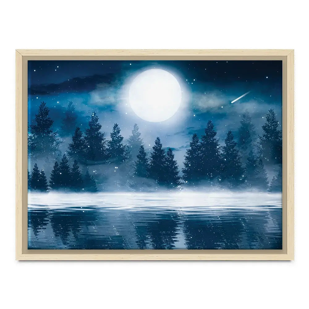 Moonlight Canvas Print Moonlight Canvas Print wall art product Mia Stendal / Shutterstock