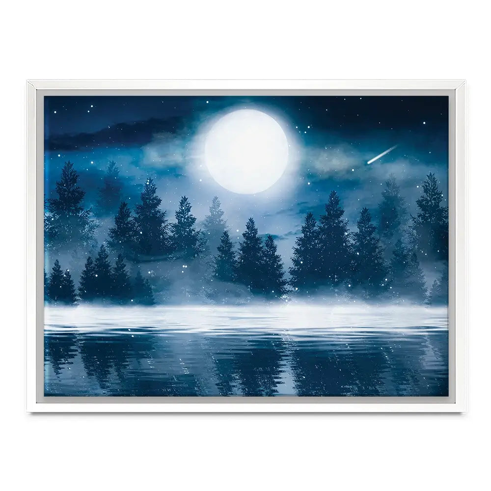 Moonlight Canvas Print Moonlight Canvas Print wall art product Mia Stendal / Shutterstock