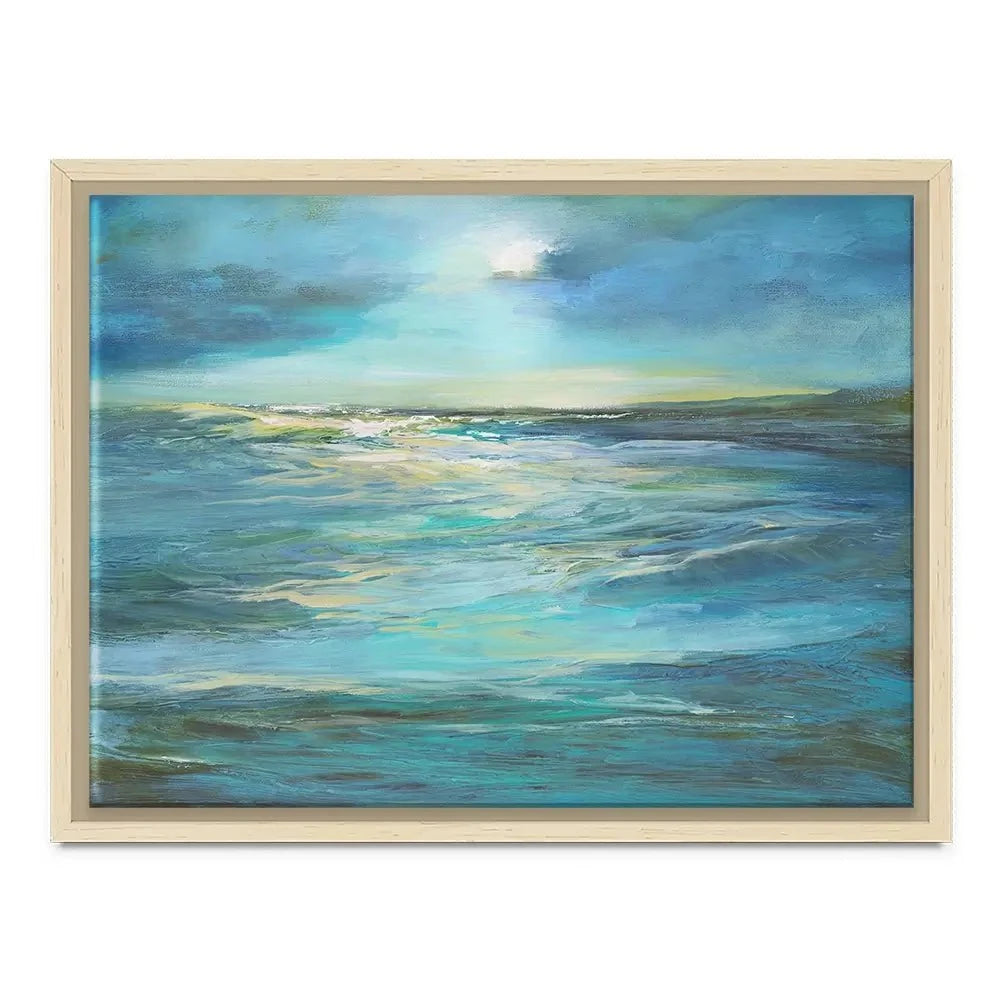 Moonlight Reef Canvas Print Moonlight Reef Canvas Print wall art product Sheila Finch