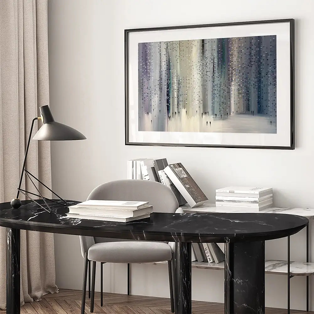 Moonlight Serenity Framed Art Print Moonlight Serenity Framed Art Print wall art product Ekaterina Ermilkina
