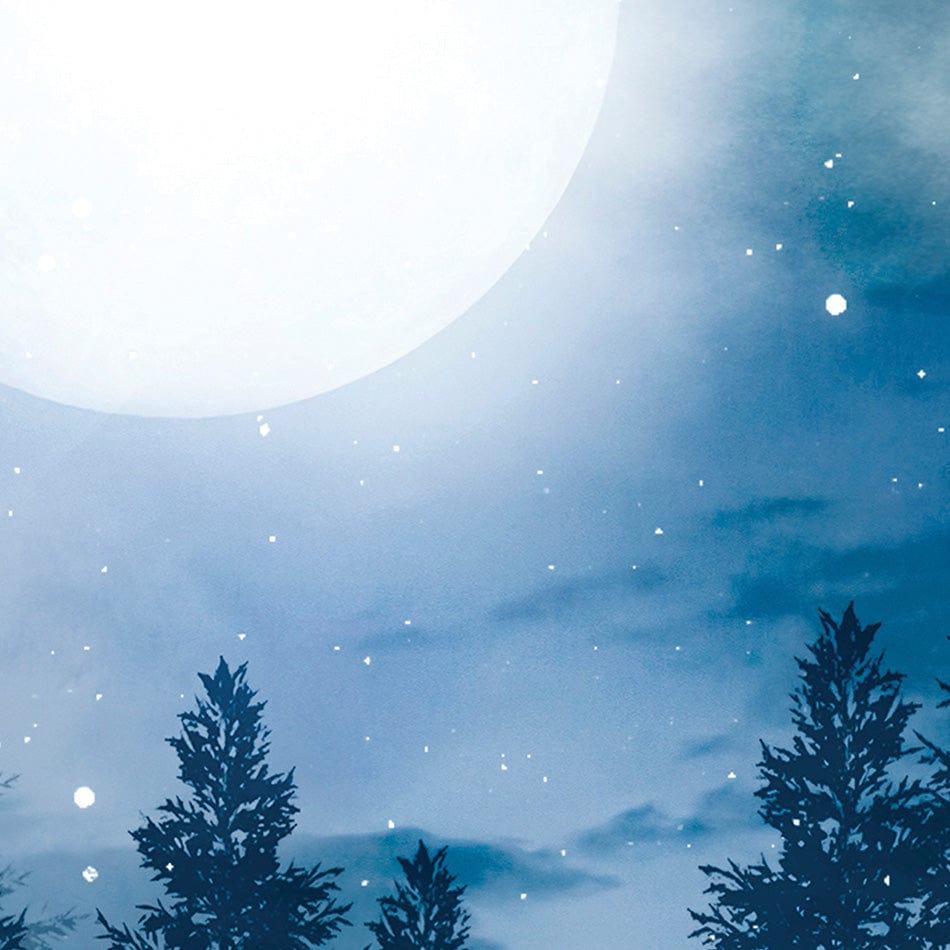 Moonlight Square Canvas Print wall art product Mia Stendal / Shutterstock