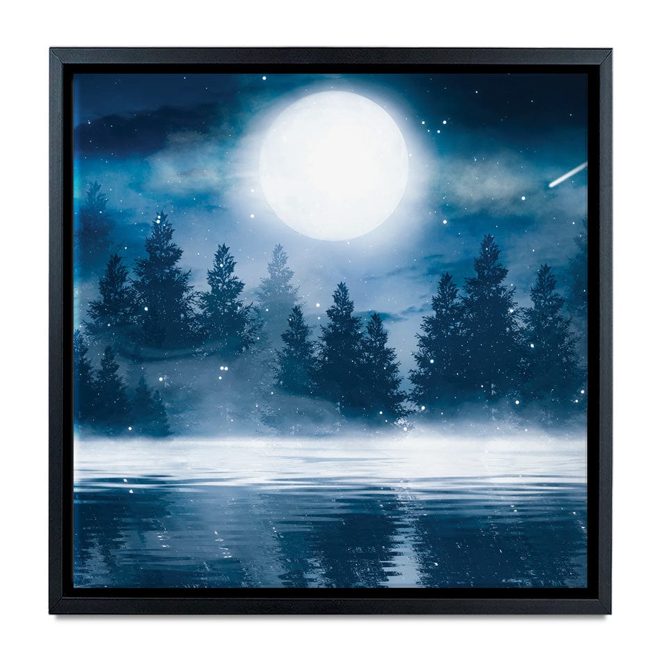 Moonlight Square Canvas Print wall art product Mia Stendal / Shutterstock