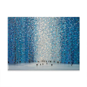 Moonlight Walk Canvas Print Moonlight Walk Canvas Print wall art product Ekaterina Ermilkina