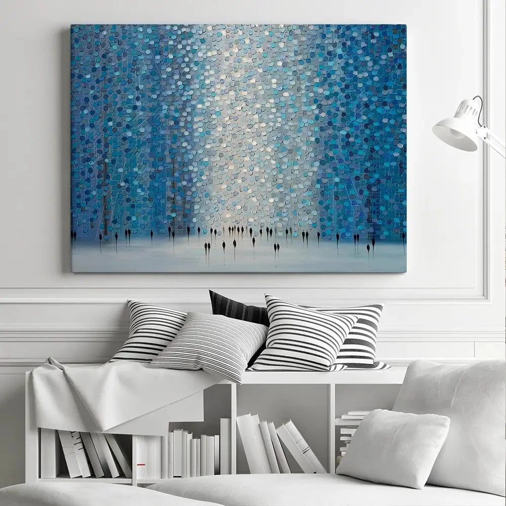 Moonlight Walk Canvas Print Moonlight Walk Canvas Print wall art product Ekaterina Ermilkina