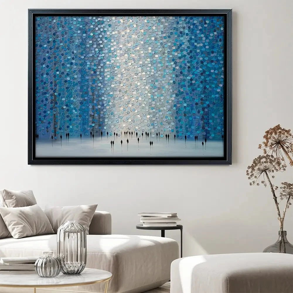 Moonlight Walk Canvas Print Moonlight Walk Canvas Print wall art product Ekaterina Ermilkina