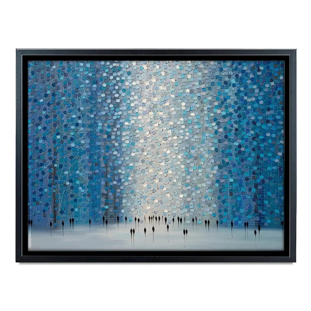 Moonlight Walk Canvas Print Moonlight Walk Canvas Print wall art product Ekaterina Ermilkina