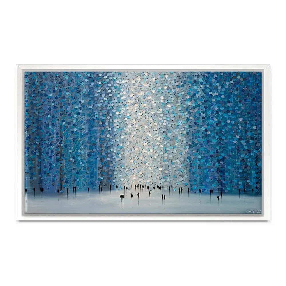 Moonlight Walk Canvas Print Moonlight Walk Canvas Print wall art product Ekaterina Ermilkina