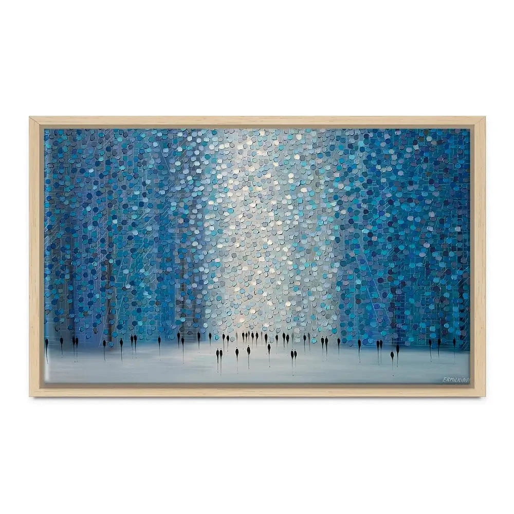 Moonlight Walk Canvas Print Moonlight Walk Canvas Print wall art product Ekaterina Ermilkina