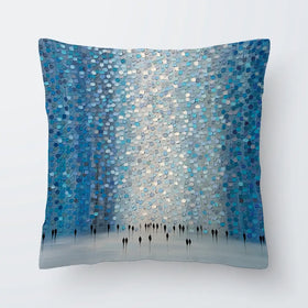 Moonlight Walk Cushion Moonlight Walk Cushion wall art product Art Print Shop