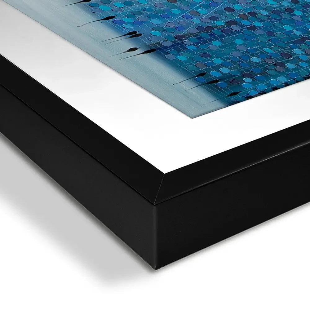 Moonlight Walk Framed Art Print Moonlight Walk Framed Art Print wall art product Ekaterina Ermilkina